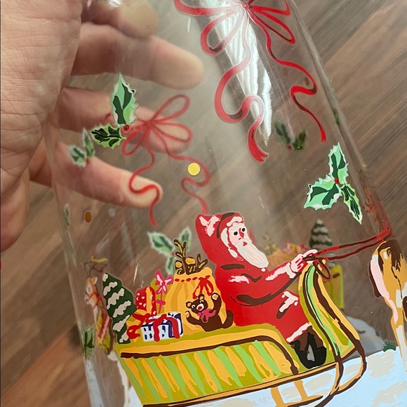 ANTHROPOLOGIE Nathalie Lete Santa's Sleigh Carafe!RARE - Picture 6 of 9